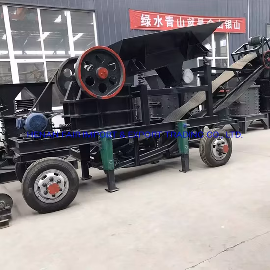 200*300 モデルジョークラッシャーとディーゼルエンジン 3